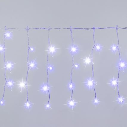 Aigostar - ghirlandă de Crăciun LED pentru exterior, 200 LED, 8x0,4 m, IP44, albastră