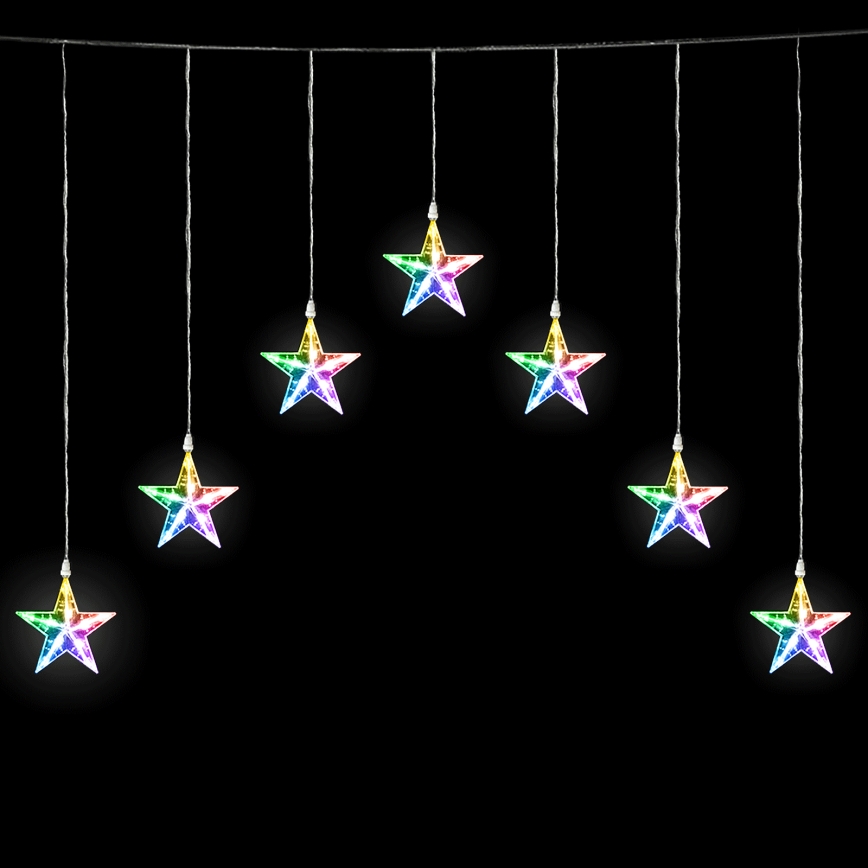 Aigostar - Ghirlandă de Crăciun LED pentru exterior, 70 LED-uri, 8 moduri, 4,2 x 1 m, IP44, multicolor