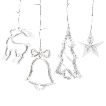 Aigostar - Ghirlandă LED RGBY pentru exterior, 120 LED, 8 moduri, 3 x 0,6 m, IP44, multicolor + telecomandă