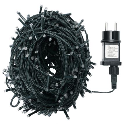 Aigostar - Ghirlandă LED de Crăciun pentru exterior, 300 LED, 30 m, IP44, multicolor