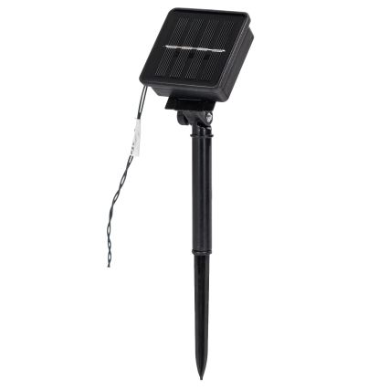 Aigostar - Ghirlandă solară de Crăciun 100xLED/8 funcții 8x0,6m 800 mAh IP65 multicoloră