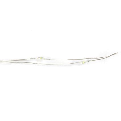 Aigostar - Ghirlandă LED, 100 de LED-uri, alimentare cu 3 baterii AA, 10,3 m, alb rece