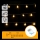 Aigostar - Ghirlandă LED 10xLED/3xAA 1,5m alb cald, fulgi de zăpadă