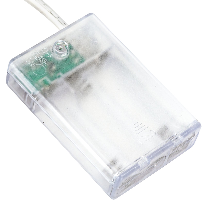 Aigostar - Ghirlandă LED de Crăciun 100xLED/3xAA 10,3m alb rece