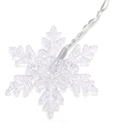 Aigostar - Ghirlandă LED pentru exterior 120xLED/8 funcții 3x0,7 m IP44 alb cald + telecomandă