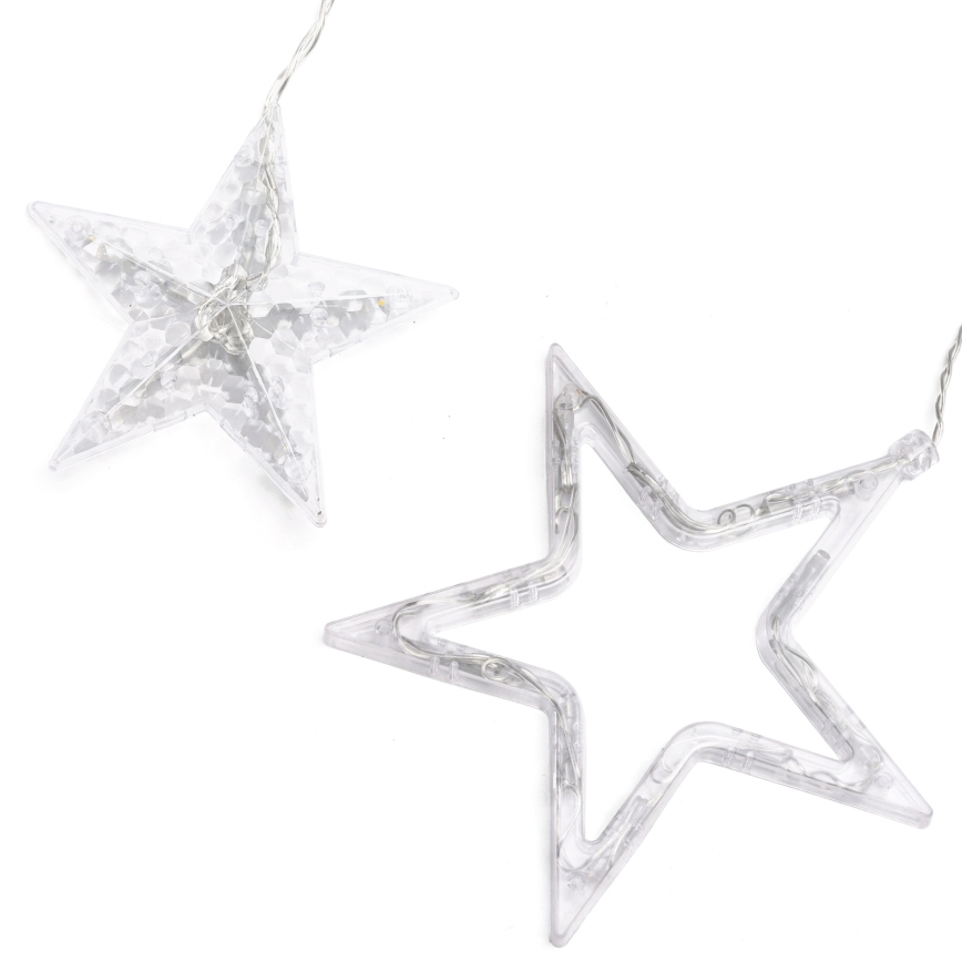 Aigostar - Ghirlandă LED pentru exterior, 120 LED, 8 funcții, 3 x 0,6 m, IP44, alb cald, cu telecomandă