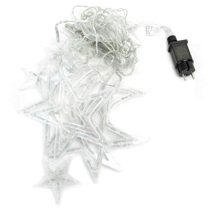 Aigostar - Ghirlandă LED pentru exterior 120 LED/6W/230V/8 funcții 3 x 0,6 m IP44 alb rece + telecomandă