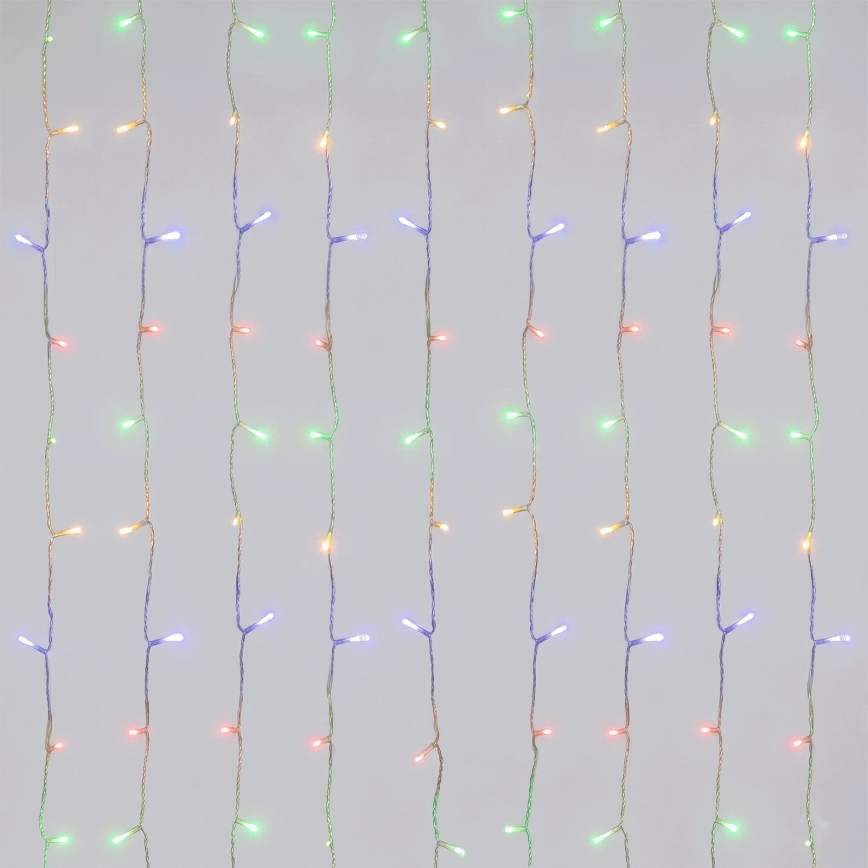 Aigostar - Ghirlandă LED de Crăciun pentru exterior 120xLED/8 funcții 3xAA 3,9x1,2m IP44 multicoloră