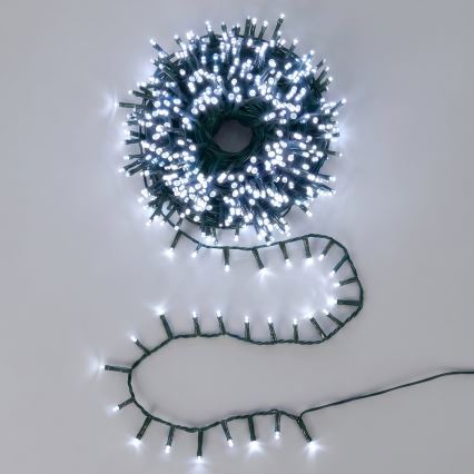 Aigostar - Ghirlandă LED de Crăciun pentru exterior 1500xLED/8 funcții 33m IP44 alb rece