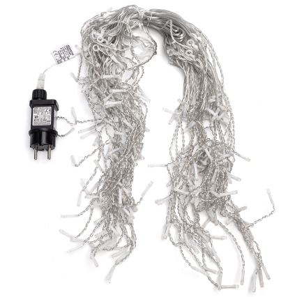 Aigostar - Instalație luminoasă LED de exterior 200xLED/8 funcții 10x0,4m IP44 alb cald