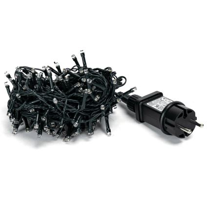 Aigostar - Ghirlandă LED de Crăciun pentru exterior, 200 LED, 8 funcții, 13 m, IP44, alb cald