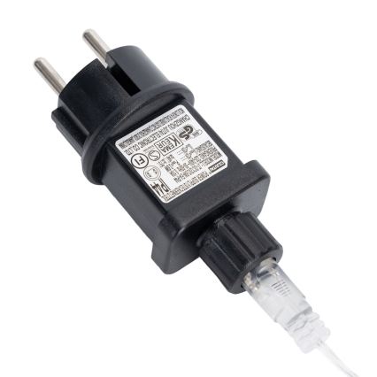 Aigostar - Ghirlandă LED de Crăciun pentru exterior 200xLED 8x0,4m IP44 alb cald