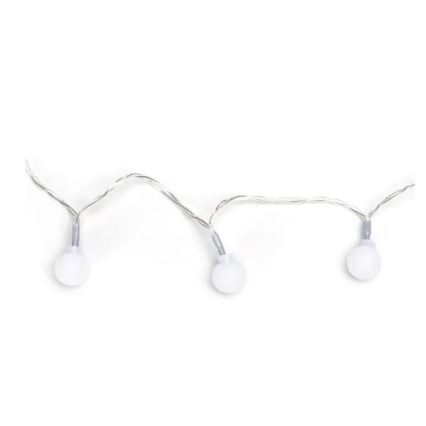 Aigostar - Ghirlandă LED pentru exterior 100xLED/3xAA/8 funcții 10,3 m IP44 alb cald