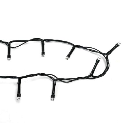 Aigostar - Ghirlandă LED pentru exterior, 400 LED, 8 moduri, alimentare 4xAA, 20,3 m, IP44, multicolor