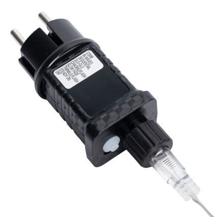 Aigostar - Ghirlandă LED de exterior pentru Crăciun 100xLED/8 funcții 5,3m IP44 alb rece