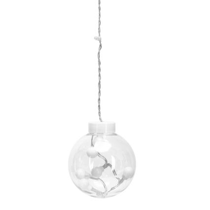 Aigostar - Ghirlandă LED pentru exterior, 120 LED, 8 funcții, 3 x 0,6 m, IP44, alb cald + telecomandă