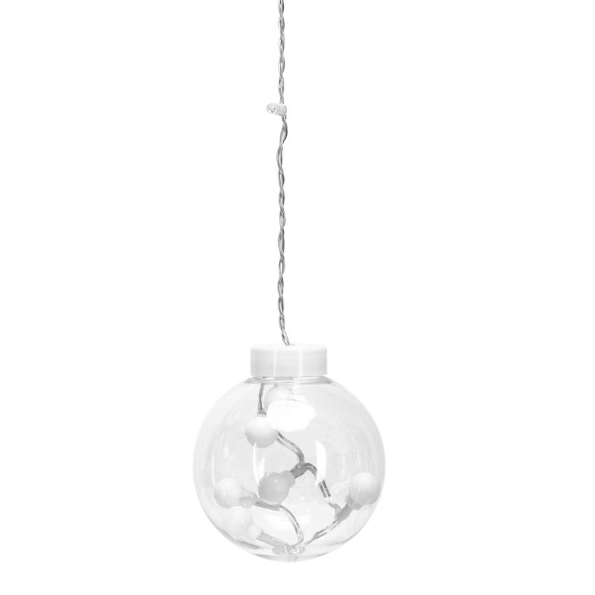 Aigostar - Ghirlandă LED pentru exterior, 120 LED, 8 funcții, 3 x 0,6 m, IP44, alb cald + telecomandă