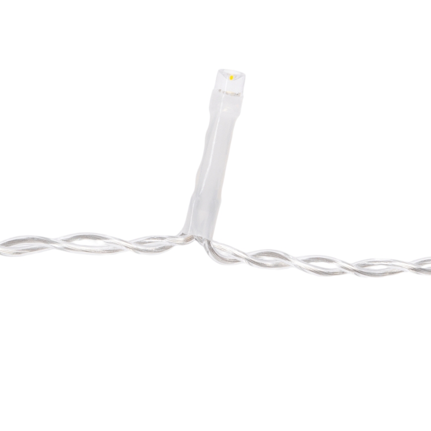 Aigostar - Ghirlandă LED de exterior pentru Crăciun 120xLED/8 funcții 3,9x1,2m IP44 alb cald