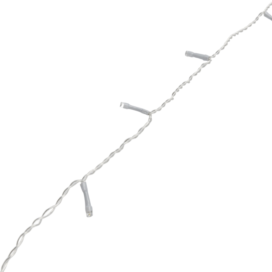 Aigostar - Ghirlandă LED de exterior pentru Crăciun 150xLED/6W/230V/8 funcții 1,5x1m IP44 alb cald + telecomandă