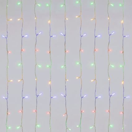 Aigostar - Ghirlandă LED de exterior pentru Crăciun 192xLED/8 funcții 4,5x1,2m IP44 multicolor