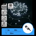 Aigostar - Ghirlandă LED de exterior pentru Crăciun 300xLED/8 funcții 30m IP44 alb rece