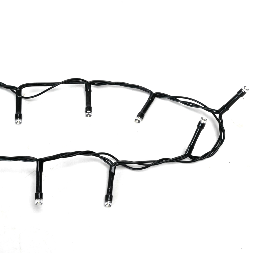 Aigostar - Ghirlandă LED de exterior pentru Crăciun 400xLED/8 funcții 4xAA 20,3 m IP44 multicoloră