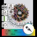 Aigostar - Ghirlandă LED de exterior pentru Crăciun 400xLED/8 funcții 13m IP44 multicoloră