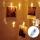 Aigostar - Ghirlandă LED decorativă 40xLED/5W/USB 9 m alb cald