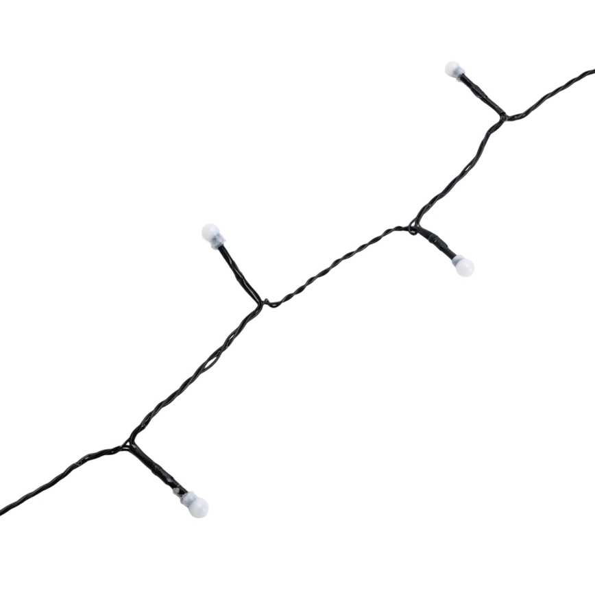 Aigostar - Ghirlandă LED decorativă pentru exterior 100 LED-uri / 8 funcții 10 m IP44 alb cald