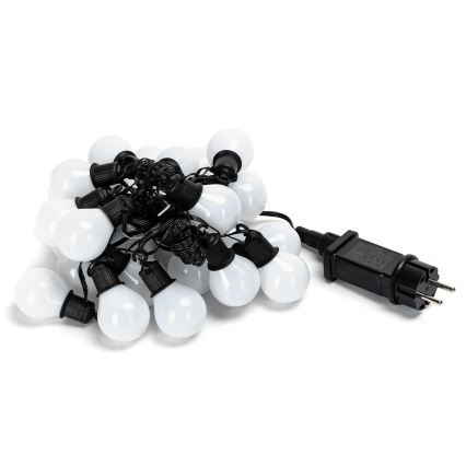 Aigostar - Ghirlandă LED inteligentă RGBICW MESH pentru exterior, 25xLED, 5 m, IP44 + telecomandă