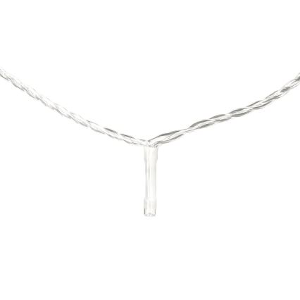 Aigostar - Ghirlandă LED pentru exterior, 200 LED, 8 funcții, 23 m, IP44, alb rece