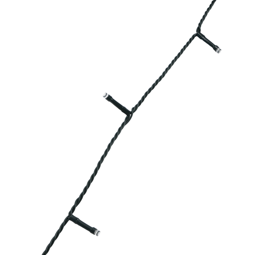 Aigostar - Ghirlandă LED pentru exterior, 200 LED, 8 funcții, 20 m, IP44, alb rece