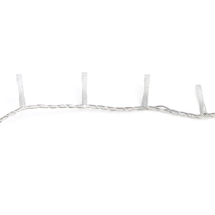 Aigostar - Ghirlandă LED de exterior 400 LED, 8 funcții, 20 m, IP44, alb cald