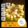 Aigostar - Ghirlandă LED pentru exterior 50 LED/3xAA/8 funcții 5,3 m IP44 alb cald