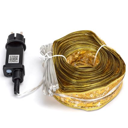 Aigostar - Șir luminos inteligent LED RGBICW MESH de exterior, 100 LED, 10 m, IP44, cu telecomandă