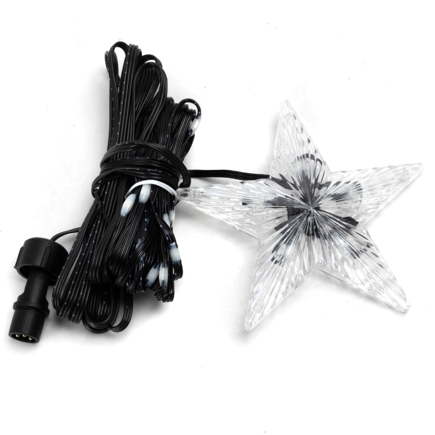 Aigostar - Ghirlandă LED inteligentă pentru exterior RGBICW MESH, 50 LED, 5 m, IP44, cu telecomandă