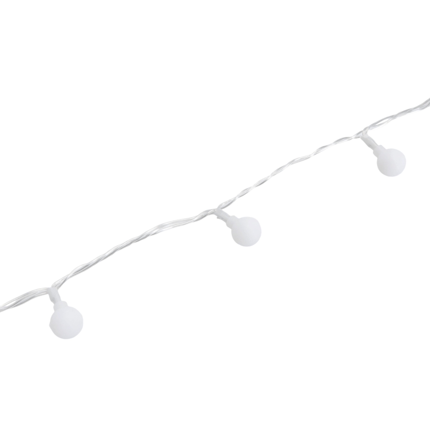 Aigostar - Ghirlandă LED decorativă pentru exterior, 50 LED, 8 funcții, 5 m, IP44, multicoloră