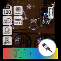 Aigostar - Ghirlandă LED RGBY pentru exterior 120xLED/8 funcții 3x0,6m IP44 multicoloră + telecomandă