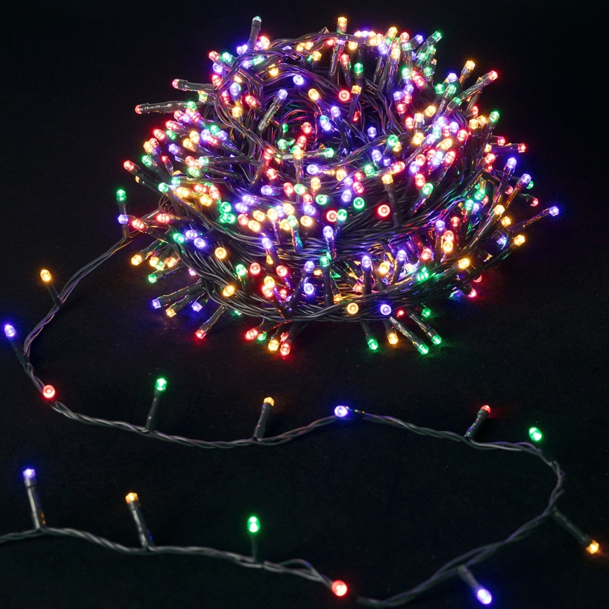 Aigostar - Ghirlandă LED RGBY pentru exterior, 400 LED, 8 funcții, 20 m, IP44