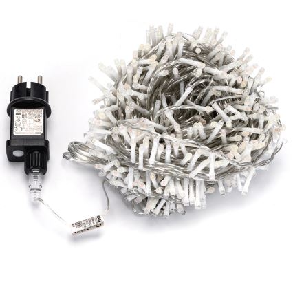 Aigostar - Ghirlandă LED pentru exterior, 600 LED, 8 funcții, 30 m, IP44, multicoloră