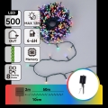 Aigostar - Ghirlandă LED solară de Crăciun 500xLED/8 funcții 52 m IP65 multicoloră 1200 mAh