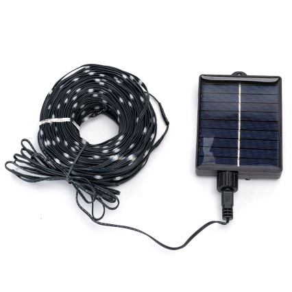 Aigostar - Ghirlandă LED solară de Crăciun 500xLED/8 funcții 52m IP65 alb rece 1200 mAh