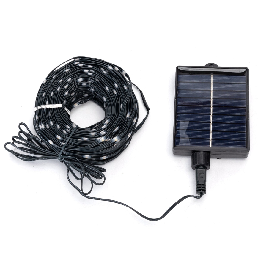 Aigostar - Ghirlandă LED solară de Crăciun 500xLED/8 funcții 52m IP65 alb rece 1200 mAh