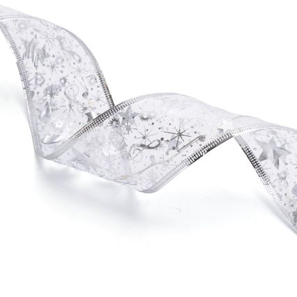 Aigostar - Ghirlandă LED de Crăciun 20xLED/3xAA 2 m alb cald argintiu