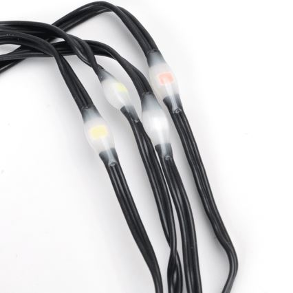 Aigostar - Ghirlandă luminoasă de exterior 150 LED, 8 funcții, 3xAA, 15,3 m, IP44, multicolor