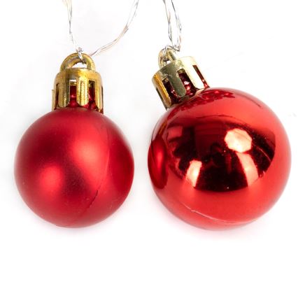 Aigostar - Ghirlandă luminoasă LED de Crăciun 20xLED/3xAA 2m alb cald