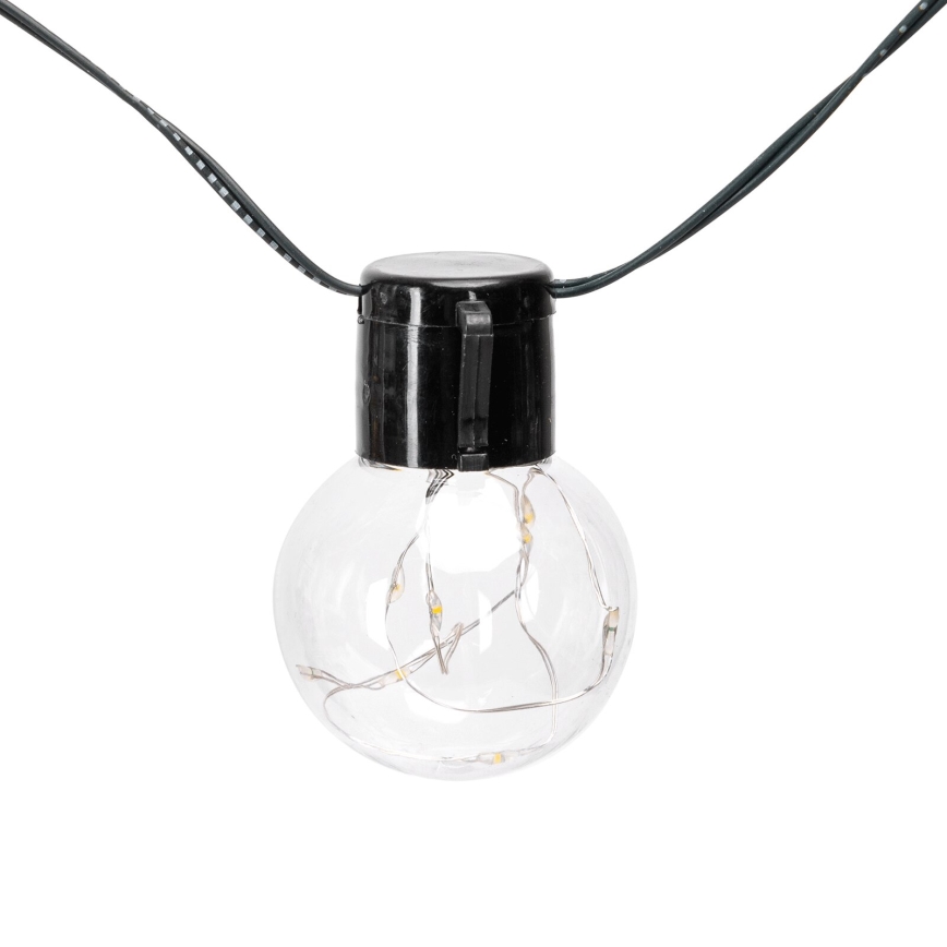Aigostar - Ghirlandă solară de Crăciun cu LED 20xLED/8 funcții 11,5m IP65 multicolor