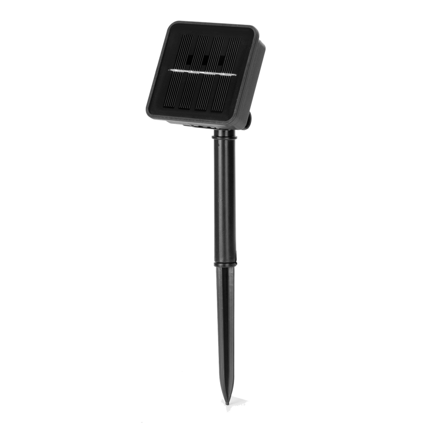 Aigostar - Ghirlandă solară LED, 100 LED / 8 funcții, 12 m, IP65, multicoloră