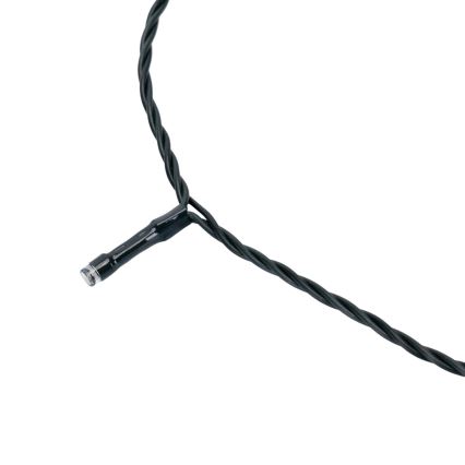 Aigostar - Ghirlandă solară de Crăciun cu 200 LED, 8 funcții, 22 m, IP65, multicoloră, 800 mAh