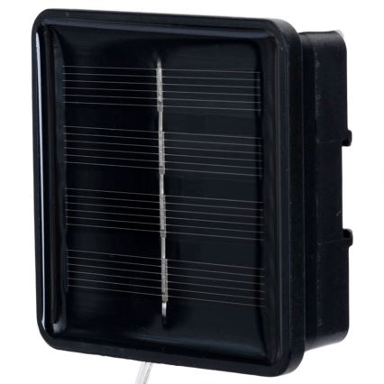 Aigostar - Ghirlandă solară de Crăciun cu 200 LED, 8 funcții, 22 m, IP65, multicoloră, 800 mAh